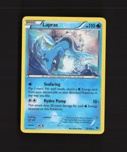 Lapras 35/146 XY Holo Rare Pokemon Card LP - Image 1