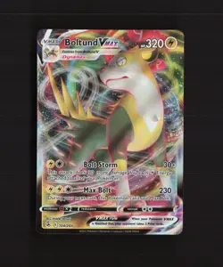 Boltund VMAX 104/264 Fusion Strike Ultra Rare Holo Pokemon Card NM - Image 1