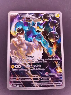 Thundurus | Black Bolt | SVP 209 | ETB Promo Pokemon Center Stamped TCG Sealed - Image 1