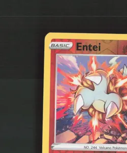 Entei 019/203 Evolving Skies Reverse Holo Pokemon Card NM - Image 3