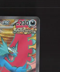 Roaring Moon ex 229/182 Paradox Rift Full Art Ultra Rare Holo Pokemon Card NM - Image 4