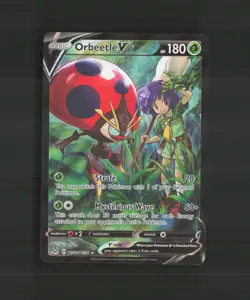 Orbeetle V TG12/TG30 Lost Origin Full Art Ultra Rare Holo Pokemon Card NM - Image 1