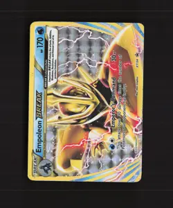 Empoleon BREAK XY134 XY Black Star Promo Full Art Holo Pokemon Card DMG - Image 1