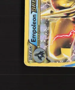 Empoleon BREAK XY134 XY Black Star Promo Full Art Holo Pokemon Card DMG - Image 5