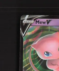 Mew V 113/264 Fusion Strike Ultra Rare Holo Pokemon Card LP+ - Image 3