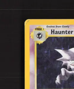 Haunter 6/62 WOTC Fossil Set Unlimited Rare Holo Pokemon Card DMG - Image 3