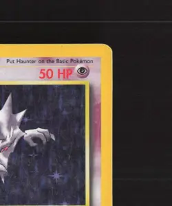 Haunter 6/62 WOTC Fossil Set Unlimited Rare Holo Pokemon Card DMG - Image 4