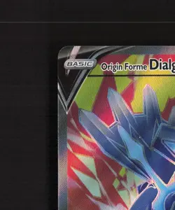 Origin Forme Dialga V SWSH255 Full Art Black Star Promo Pokemon Card NM - Image 3