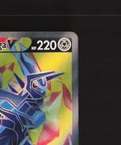 Origin Forme Dialga V SWSH255 Full Art Black Star Promo Pokemon Card NM - Image 4