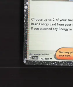 Professor Sada's Vitality 170/182 Paradox Rift Cosmos Holo Stamp Pokemon Card NM - Image 5