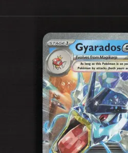 Gyarados ex 045/198 Scarlet & Violet Ultra Rare Holo Pokemon Card NM - Image 3