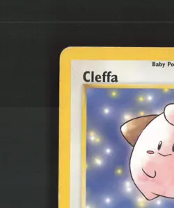 Cleffa 31 WOTC Promos Black Star Promo Pokemon Card MP - Image 3