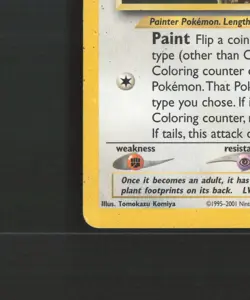 Smeargle 32 WOTC Promos Black Star Promo Pokemon Card MP - Image 5