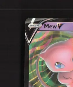 Mew V 113/264 Fusion Strike Ultra Rare Holo Pokemon Card NM - Image 3