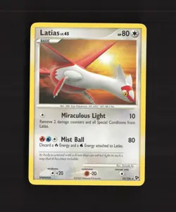 Latias 22/106 Great Encounters Rare Pokemon Card LP - Image 1
