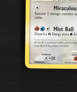 Latias 22/106 Great Encounters Rare Pokemon Card LP - Image 5