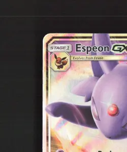 Espeon GX 61/149 Sun & Moon Ultra Rare Holo Pokemon Card LP - Image 3