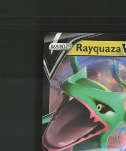 Rayquaza V 100/159 Crown Zenith Ultra Rare Holo Pokemon Card NM - Image 3