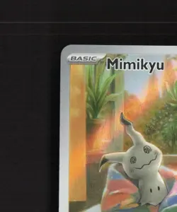 Mimikyu SVP 075 Scarlet & Violet Full Art Black Star Promo Holo Pokemon Card NM - Image 3
