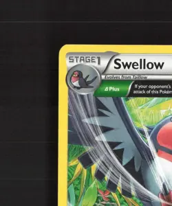 Swellow 72/108 Roaring Skies Full Art Rare Pokemon Card LP - Image 3