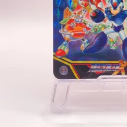 Zero Sigma Mega Man X Vintage Bandai Capcom Prism Holo Trading Card Japan No 5 - Image 5