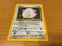 NEW POKEMON BASE SET 2 HOLO CARD #3 OF 130 "CHANSEY" - Image 1