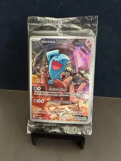 Team Rocket's Wobbuffet 203 Sv: Scarlet & Violet Promo Cards Holo [SEALED] - Image 1