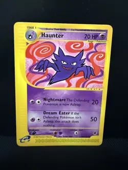 Pokemon Card - Haunter 80/165 - Expedition Base Set NM WOTC Vintage E-Reader - Image 1