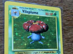 Vileplume Pokemon TCG Jungle Holo Card #15/64 Unlimited Rare - Image 4