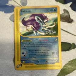 Pokemon Suicune 53/53 Wotc Promo Regular Basic 70 HP English Card - Image 1