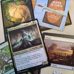 Commander Magic Deck MTG Cards = ALL 100 ***CATS Are Cute Kutzil White Green*** - Image 1