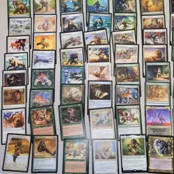 Commander Magic Deck MTG Cards = ALL 100 ***CATS Are Cute Kutzil White Green*** - Image 3