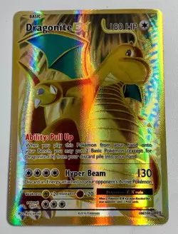 Pokemon TCG Dragonite EX Full Art Ultra Rare Holo Card Evolutions 106/108 XY - Image 1