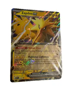 Pokemon Zapdos EX 151 Promo Card Mint Condition Rare Holo Promo Card - Image 1
