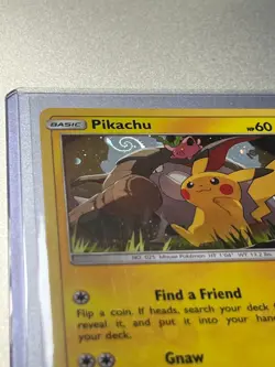Pikachu SM234 Black Star Promo 2019 Holo Pokemon Card NM/MINT + Toploader :) - Image 3