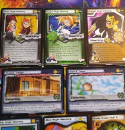 Dragon Ball Z CCG Score 8 Card Lot Mastery/ Location LIMITED EDITION NM - Image 3