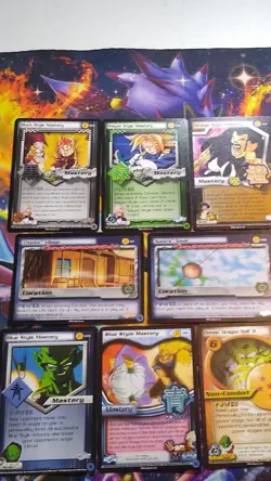 Dragon Ball Z CCG Score 8 Card Lot Mastery/ Location LIMITED EDITION NM - Image 4