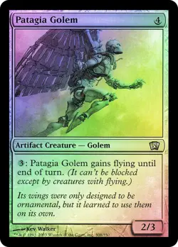 MTG FOIL Patagia Golem - 8th Edition #308 - Image 1