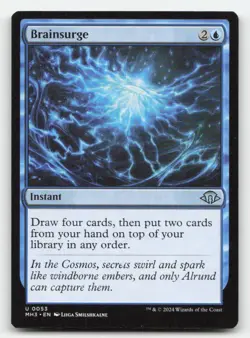 Brainsurge 53 Uncommon Modern Horizons 3 Magic: The Gathering Near Mint - Image 1