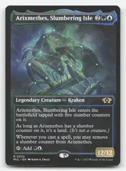 Arixmethes, Slumbering Isle 32 March of the Machine: MUL Magic: The Gathering NM - Image 1
