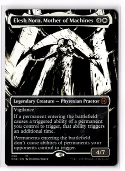 Elesh Norn, Mother of Machines (Showcase) 298 Phyrexia: All Will Be One NM - Image 1