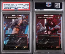 PSA 10 MTG Final Fantasy Kuja, Genome Sorcerer Borderless Surge Foil 0544 - Image 1
