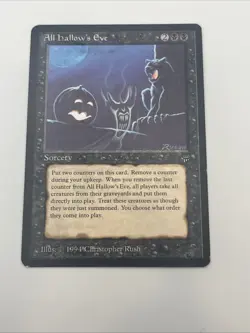 All Hallow’s Eve Legends 1994 Excellent Mtg Magic The Gathering Christopher Rush - Image 5