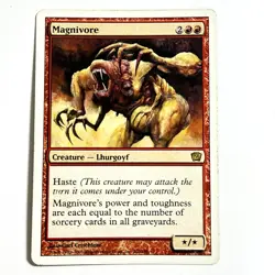 Magnivore 202 R 9th Edition Magic the Gathering MTG LP - Image 1
