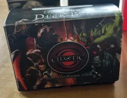 Chaotic/Ultra Pro/Max Protect/Magic/Legion: Top/Side Load Used Deck Box Lot Of 8 - Image 2