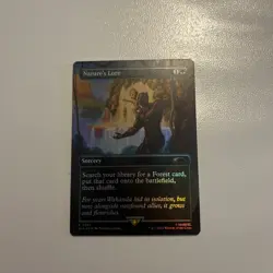 Nature's Lore - GROOT & Black Panther ✨ Borderless FOIL ✨ MTG MARVEL Secret Lair - Image 1