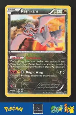 2015 Pokemon XY Roaring Skies 63/108 Reshiram Reverse - Image 1