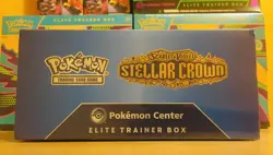 🔥Pokemon Center Stellar Crown Elite Trainer Box ETB New/Factory Sealed!🔥 - Image 5