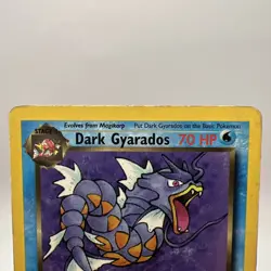 Dark Gyarados 25/82 Non-holo Rare Pokemon TCG Team Rocket POOR CONDITION - Image 2