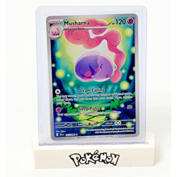 Pokemon Musharna 117/086 - Illustration Rare Holo - Black Bolt 2025 - English - Image 1